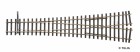 85381 Sachsenmodelle Y-shaped turnout,  ABW 7.5/7.5 (15) degrees